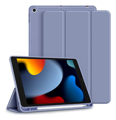 Funda Para iPad 9ª 8ª 7ª Gen iPad 10.2 Ranura Pencil Smart