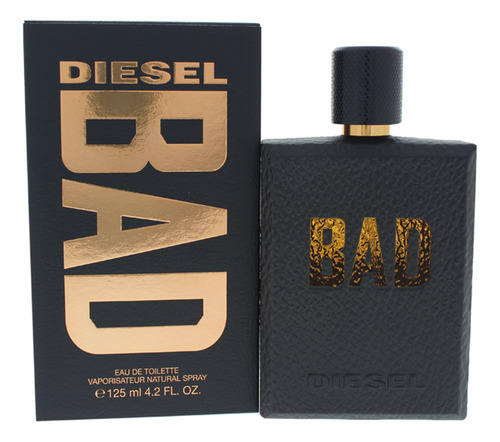 Perfume Diesel Bad Edt En Aerosol Para Hombre 125 Ml