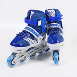 Rollers Patines Aluminio Niños Extensible Ruedas Rgb Reforza