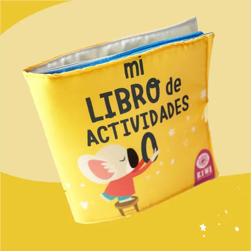 ** Mi Primer Libro De Actividades ** Tela Sensorial