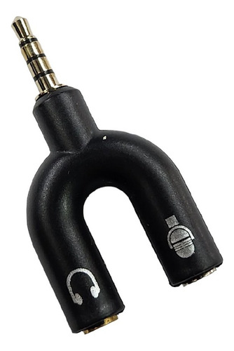 Adaptador Audio Arwen Mini Plug 3,5mm A Mic Y Auricular Pc