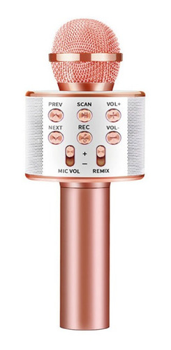 Microfono Portatil Bluetooth Karaoke 