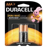 Pilha Aaa Palito Alcalina Blister Com 2 Mn2400b2 Duracell