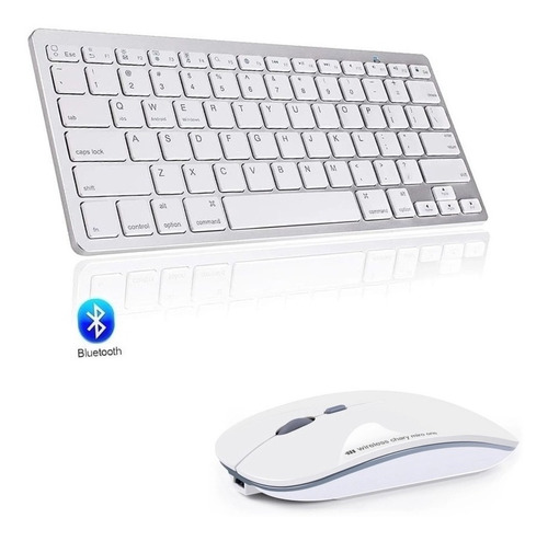 Teclado Bluetooth + Mouse Bluetooth Para  Macbook Pro 