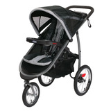 Carriola Para Correr Graco Fastaction Fold Jogger Click Connect Crossover 1934714 Negro/gris Con Chasis Color Gris