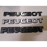 Palabra Insignia Emblema Leyenda Peugeot 