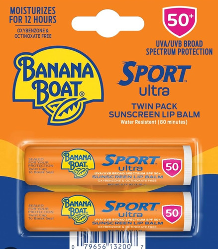 Banana Boat Sport Labial Protector Spf 50 X2