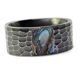 Anillo De Lujo Elegante Multicolor Acero Inoxidable Unisex C