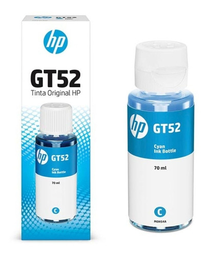 Tinta Gt52 Cyan Original Hp