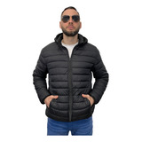 Campera Importada Inflable Pluma + Corderito Hombre