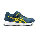 Tênis Asics Fantasy 4 Ps Infantil Verde/amarelo Masculino