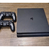 Ps4 Slim Pro Acessórios Cor Preto