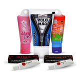 Kit Erotico Volumao Peniano Gel Vibrador Liquido Anestesico