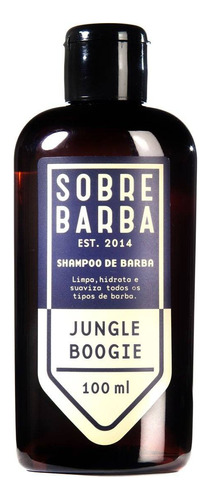 Shampoo De Barba - Jungle Boogie 100ml Sobrebarba