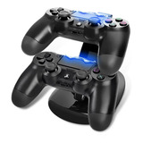 Soporte Cargador Dual Para Controles Ps4 Ps4 Pro Y Ps4 Slim