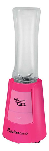 Licuadora Ultracomb Mixer To Go Lc-2203 600ml 350w Rosa