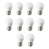 Pack X10 Lámpara Led Tipo Gota 5w E27 Fría Cálida Guirnalda 