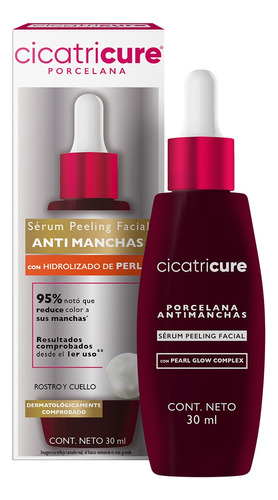 Cicatricure Porcelana Serum Peeling Facial 30 Ml Antimanchas