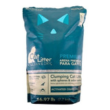 Arena Cat Litter Premium Carbón Activado 7.7 Kg 4 Piezas