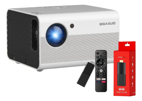 Proyector Bigasuo Fullhd 1080p 7000lux Bluetooth Zoom G5beam