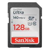 Tarjeta De Memoria Sd Sandisk Ultra 128 Gb 120mb/s