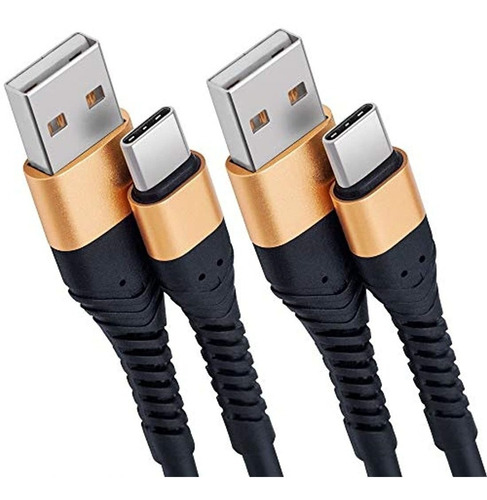 Cable Usb Tipo C De 9.8 Ft, Extra Largo, 2 Unidades De 9.8 F