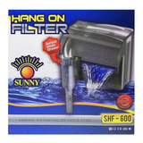 Filtro Cascada Shf 600 Sunny P/ Acuarios De Hasta 220 Litros