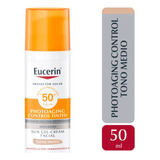 Eucerin Sun Face Photoaging Control Tono Medio Fps50+