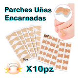 Kit Parches De Corrección Uñas Encarnadas Pegatinas 10pz F 