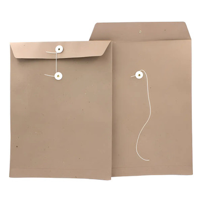Sobre Bolsa Tamaño Carta Con Rondana, 100 Piezas Ecológico Marrón Claro Liso | MercadoLibre