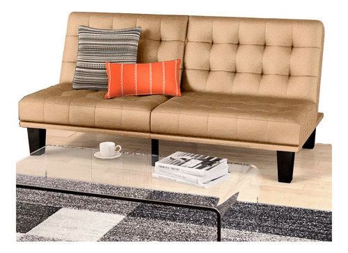 Sofa Cama Joann Haspe Beige Sillon Sala Mueble Sofas