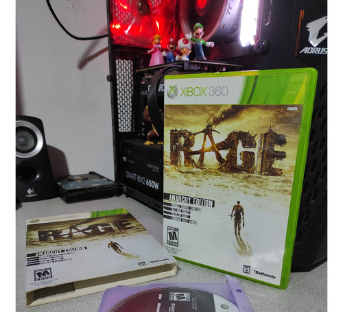 Rage Anarchy Edition Xbox 360 3 Cds