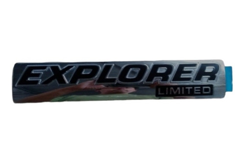 Emblema Letras Cromadas Ford Explorer Limited Foto 8