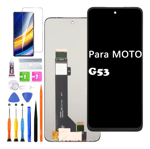 Pantalla Lcd Táctil Para Motorola Moto G53 Xt2335 Original