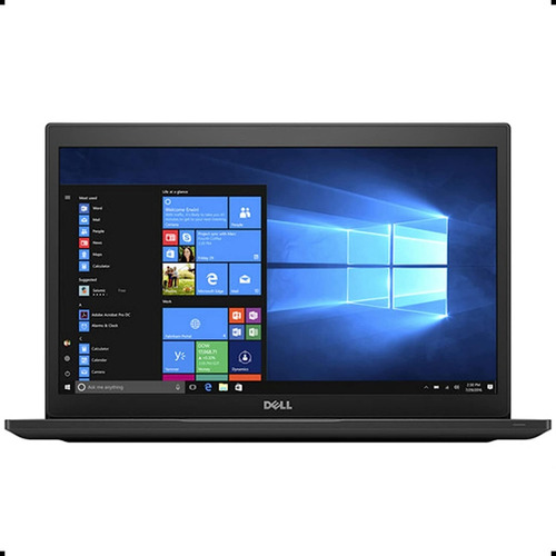 Laptop Dell 7480 I5 7ma Gen 8gb Ram 256gb Ssd 14 Color Negro