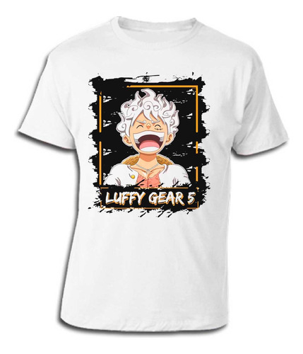  Luffy Gear 5 Playera One Piece Joy Boy Nika Zoro Sanji 