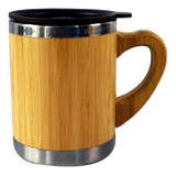 Taza Café Y Té Vaso Bambú Taza Café Viaje Madera 300ml