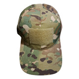 Jockey Gorra Militar Táctico Camuflaje Pesca Caza Parches.