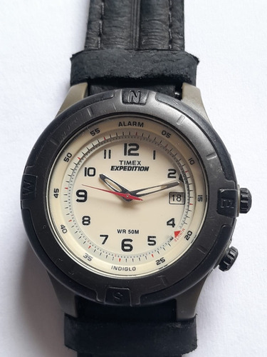 Relógio Timex Expedition Indiglo Alarme Anos 80 Colecionador