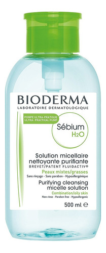 Bioderma Sébium H2o Limpieza Profunda 500ml Bomba Inversa