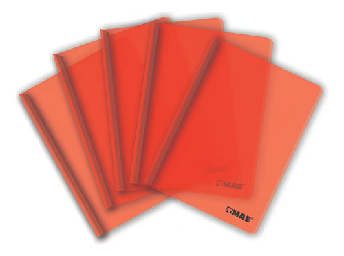 Folder De Costilla Plástico Carta 10 Pzs Color A Elegir | MercadoLibre