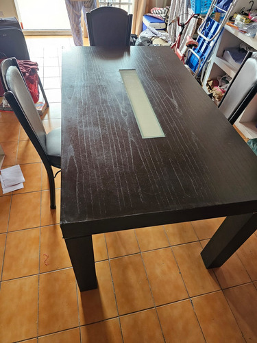 Juego De Mesa Y Sillas Living Comedor. Oportunidad!