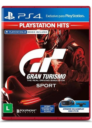 Jogo Ps4 Gran Turismo Sport