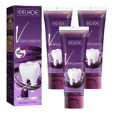 3×branqueamento Dental Roxo Remoção Manchas Dentais Branque