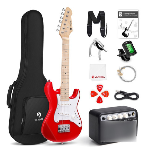 Kit Guitarra Eléctrica Vangoa 30 Para Niños Principiantes