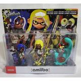 Nintendo Amiibo Série Splatoon 3 Pack Completo.