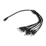 Cable De Poder Splitter  Dvr 8 Hebras Pro Cctv