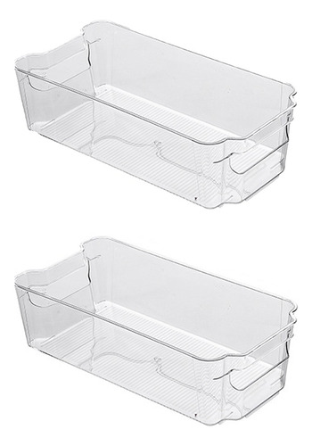 2 Pcs De Caja Organizadora Para Heladera De Cocina Práctico