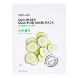 Mascarilla Coreana Refrescante Y Nutriente De Pepino (100pz)