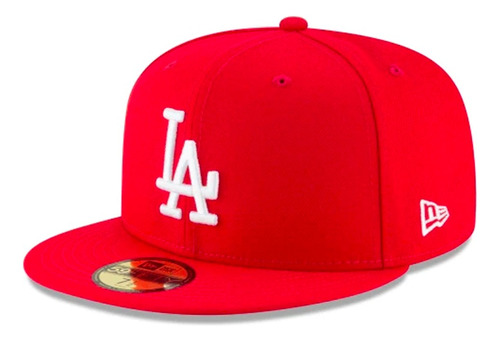  Gorra Beisbol Softbol New Era La Dodgers 59fifty Rojo Blco